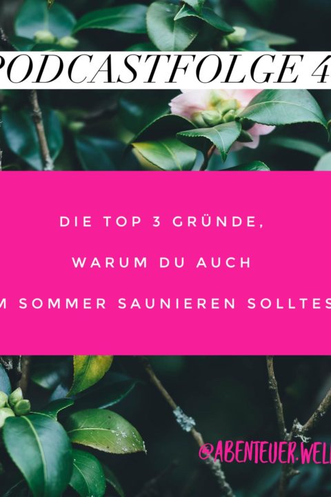 048 Die top 3 Gründe, warum du auch im Sommer saunieren solltest