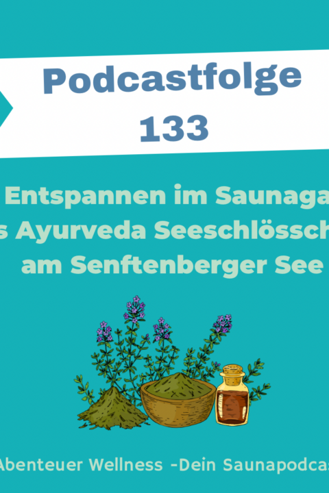 133 Entspannen im Saunagarten des Ayurveda Seeschlösschens am Senftenberger See